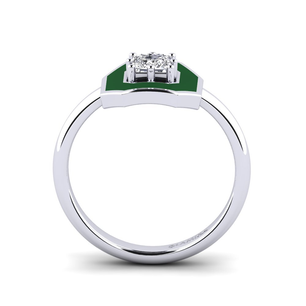 Labor-gezüchteter Diamant Ring Bassignac