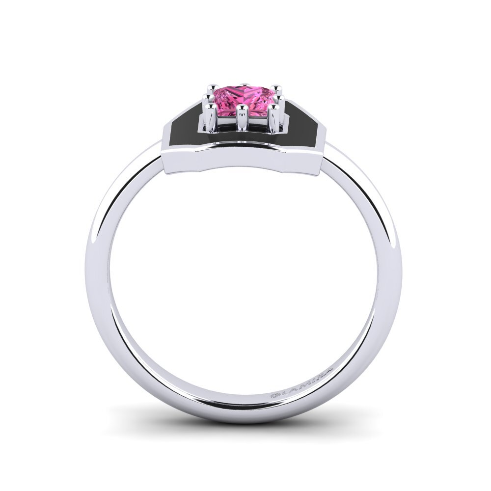 Topacio Rosa Anillo Bassignac