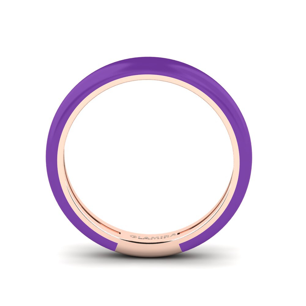 14ct Rose Gold Ring Bavegels - C