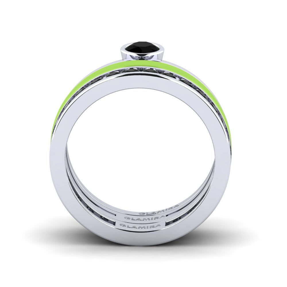 Black Onyx Ring Bavegels - E