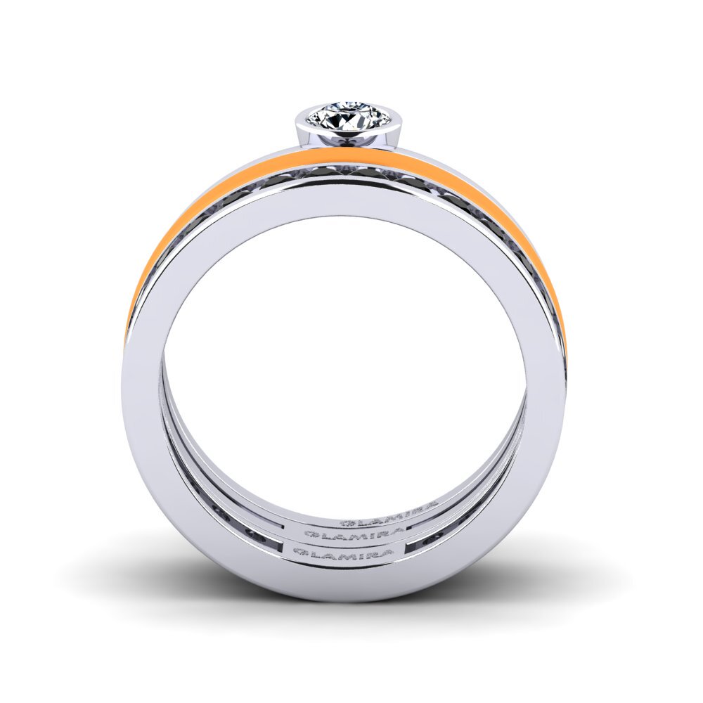 Zirkonia Ring Bavegels - E