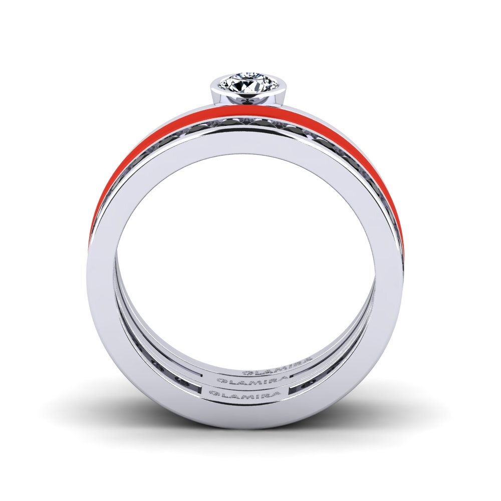 Zirkonia Ring Bavegels - E