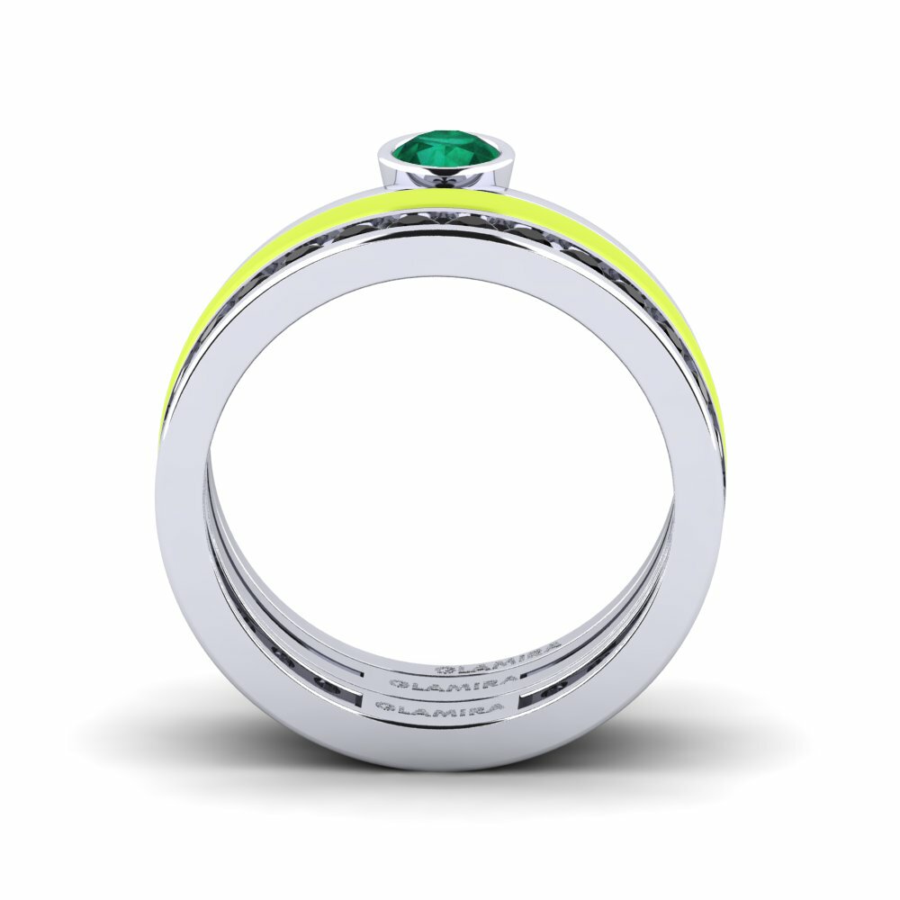 Émeraude Bague Bavegels - E