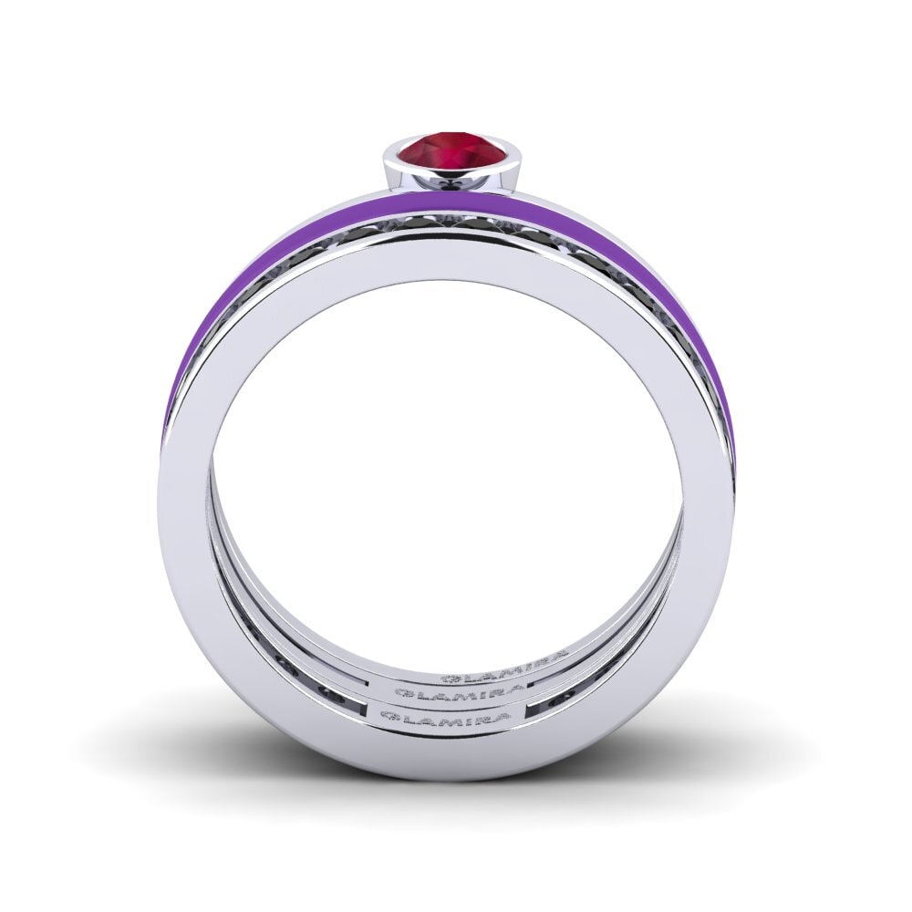 Rubin Ring Bavegels - E