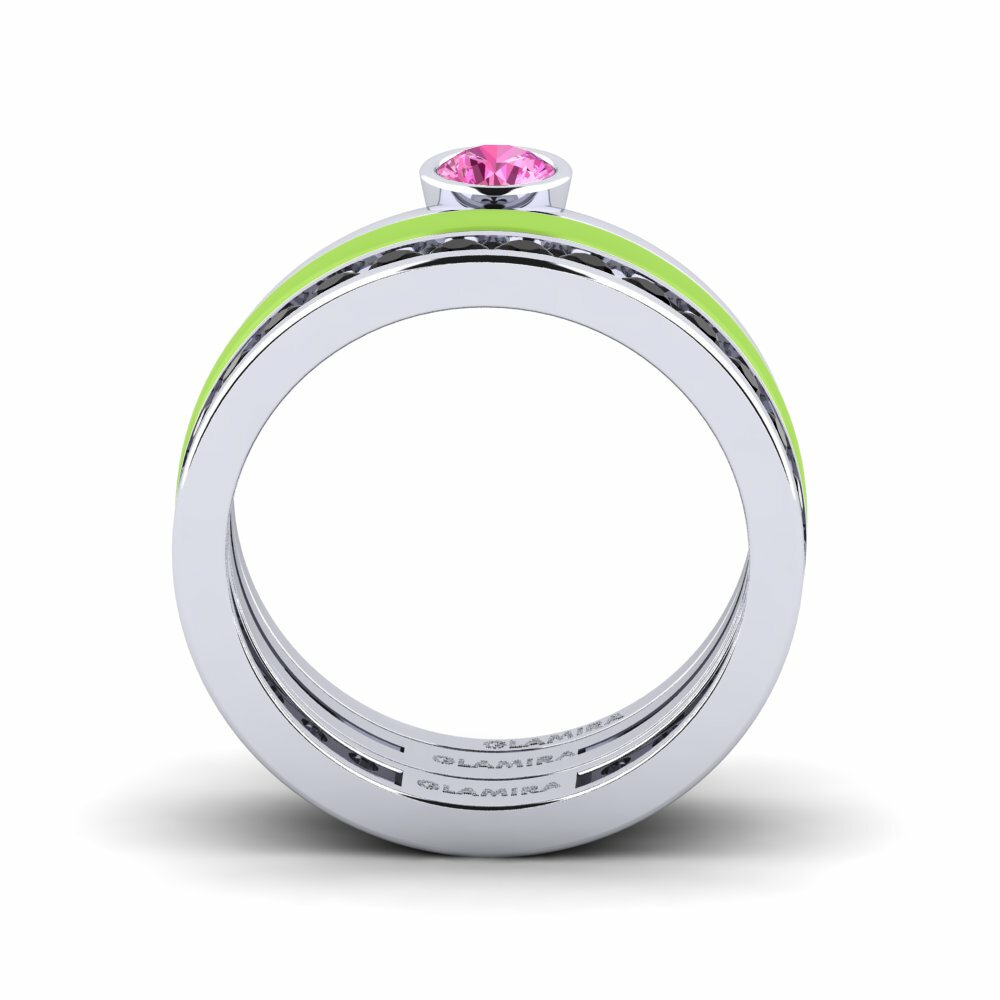 Bague Bavegels - E Topaze Rose