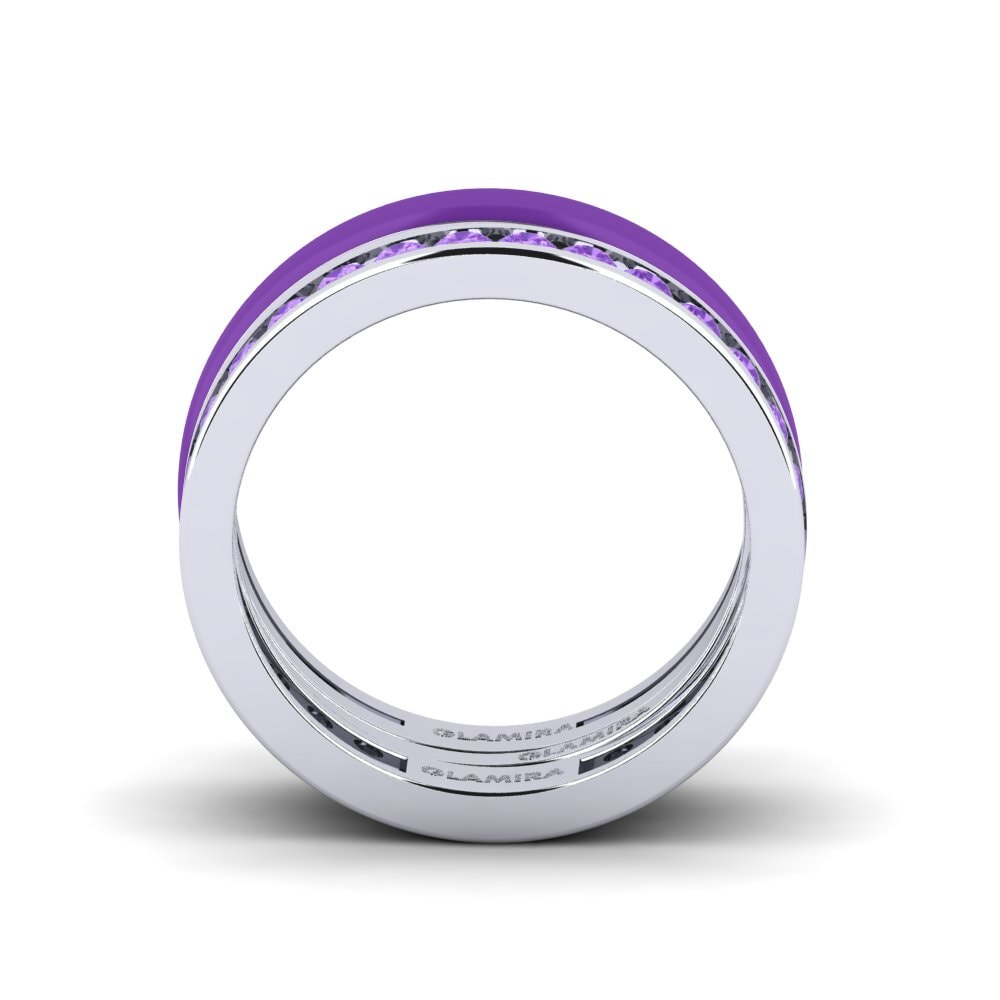 950 Palladium Ring Bavegels - F