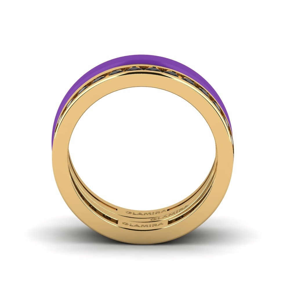 Schwarzer Diamant Ring Bavegels - F