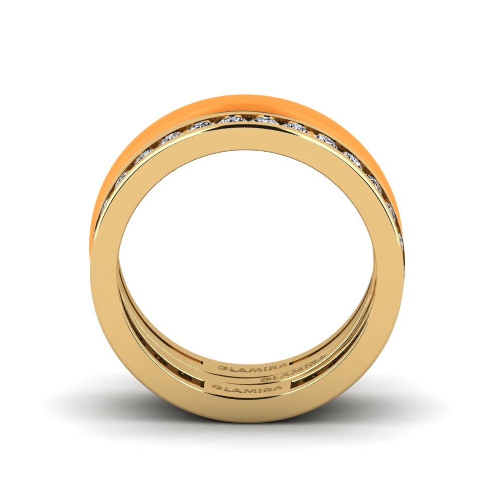 Zirconia Ring Bavegels - F
