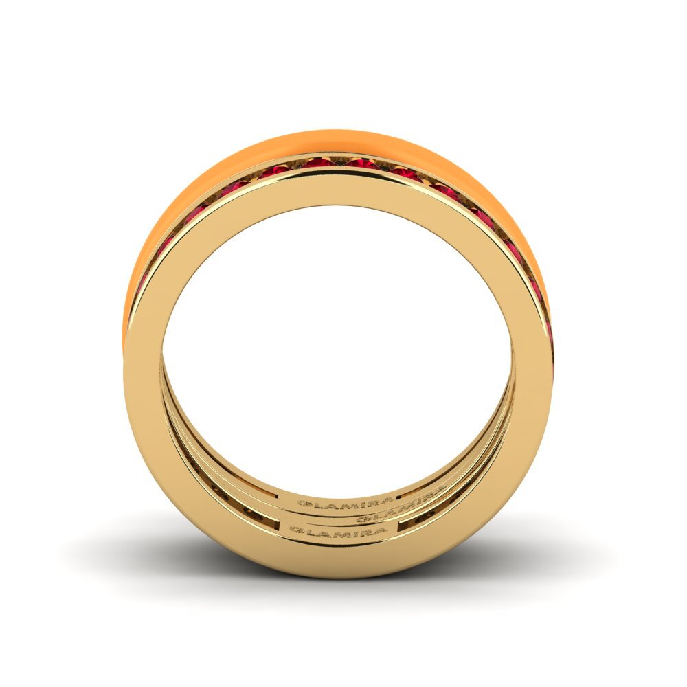 Red Zirconia Ring Bavegels - F