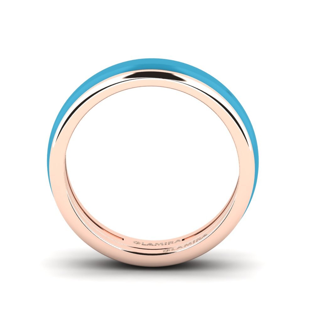 Rotgold 375 Ring Bavegels - G