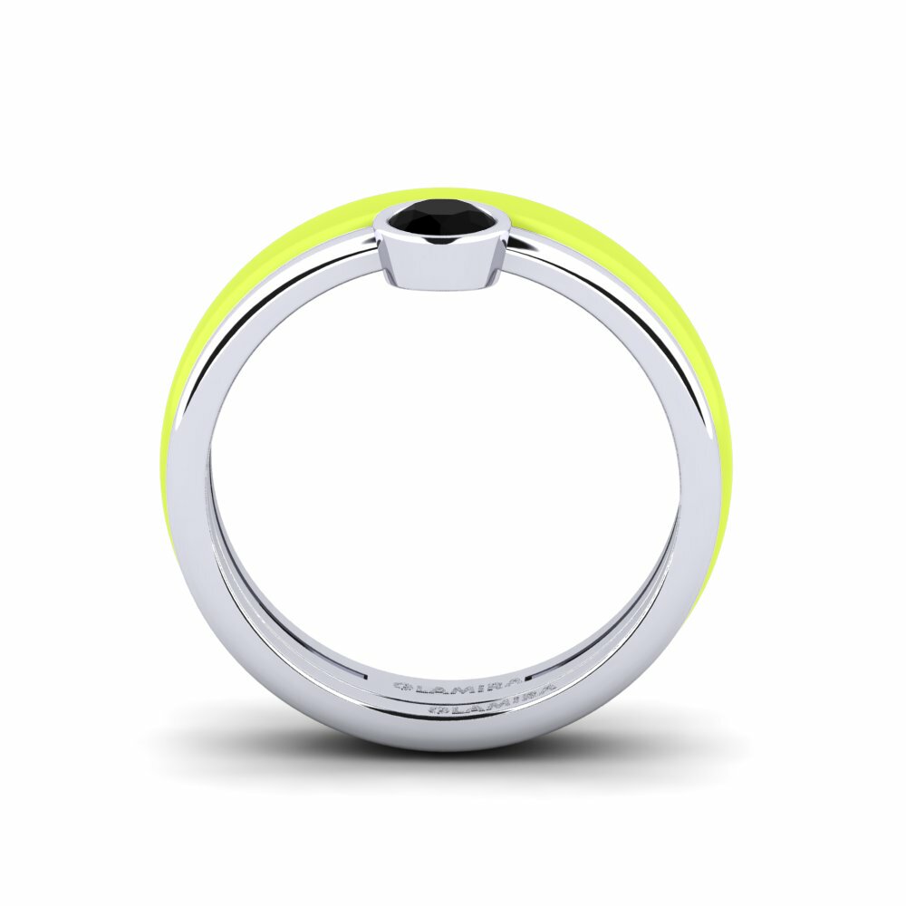 Onyx Noir Bague Bavegels - H