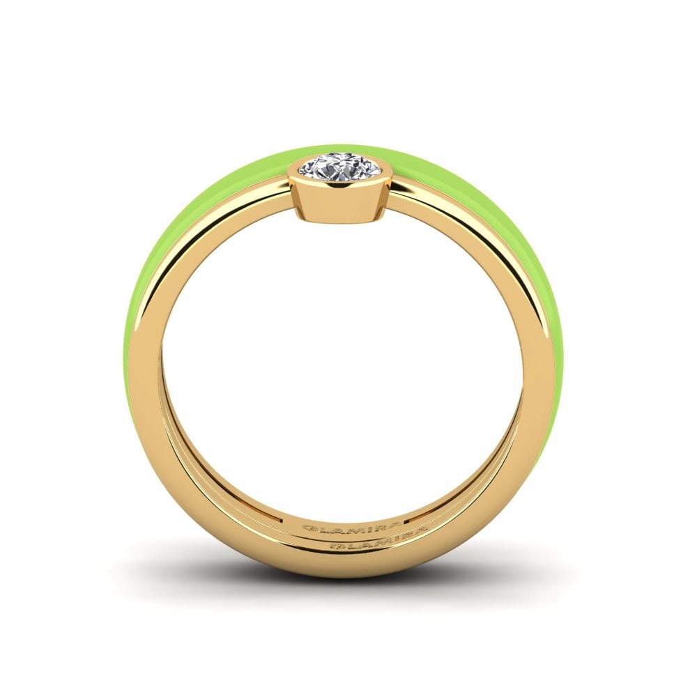 Diamant Ring Bavegels - H