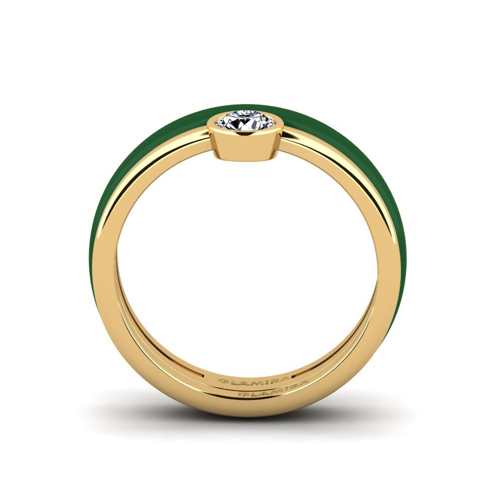Zirkonia Ring Bavegels - H