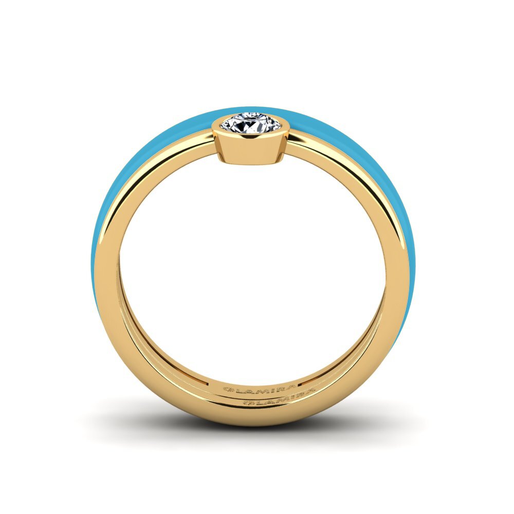 Zirkonia Ring Bavegels - H