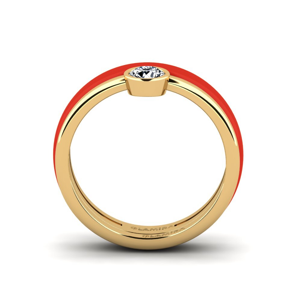 Zirkonia Ring Bavegels - H