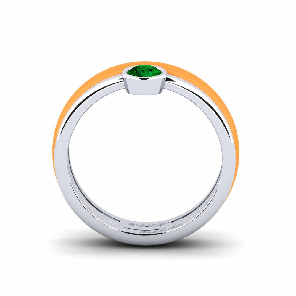Zircone Vert Bague Bavegels - H