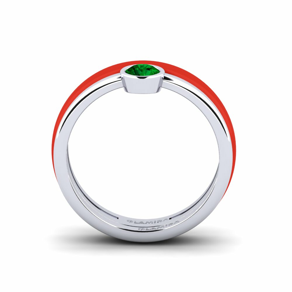 Zircone Vert Bague Bavegels - H