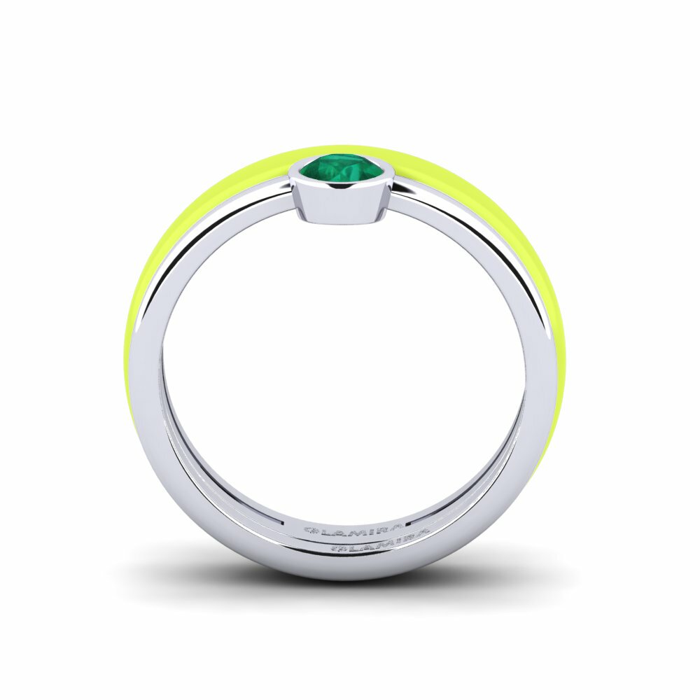 Émeraude Bague Bavegels - H