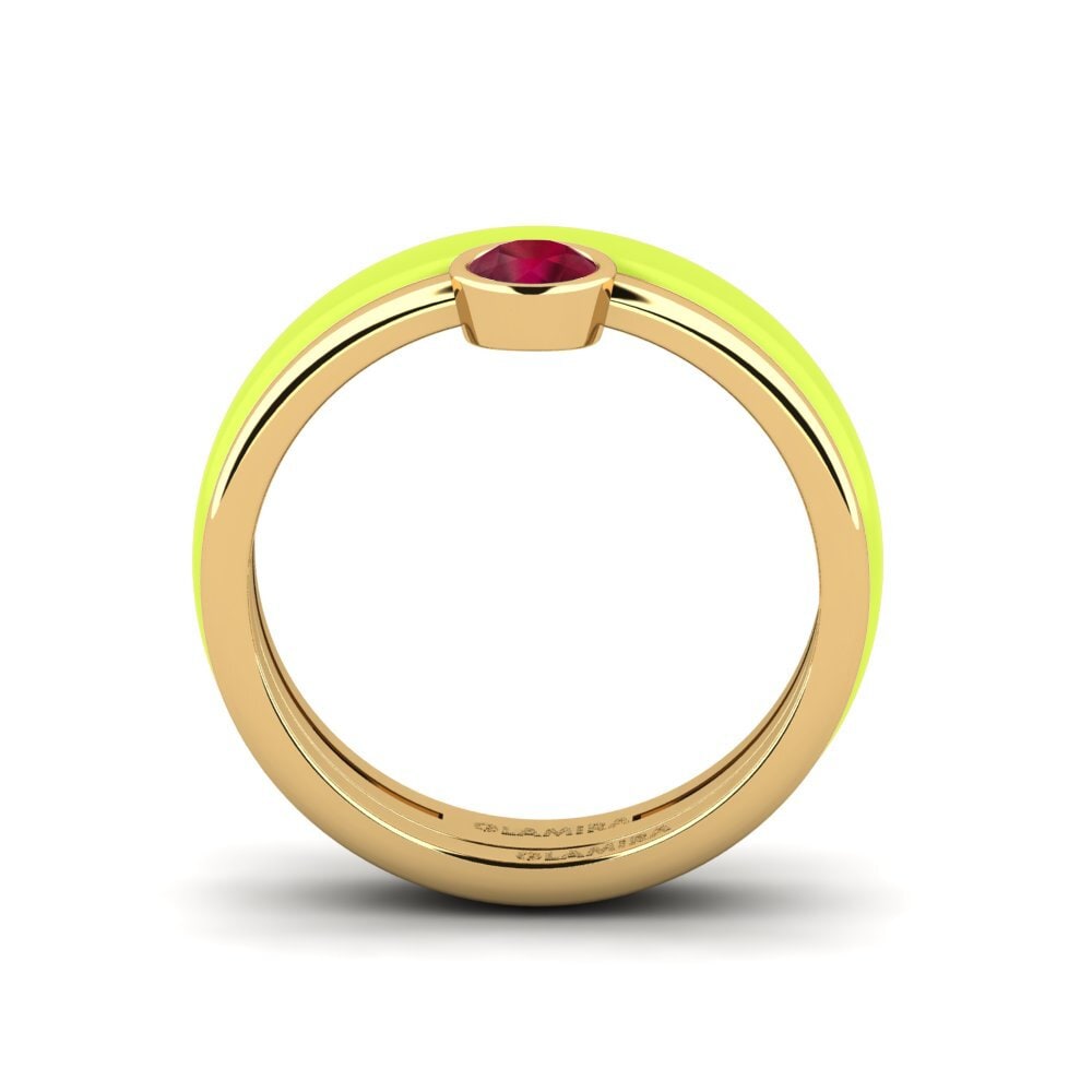 Rubin Ring Bavegels - H