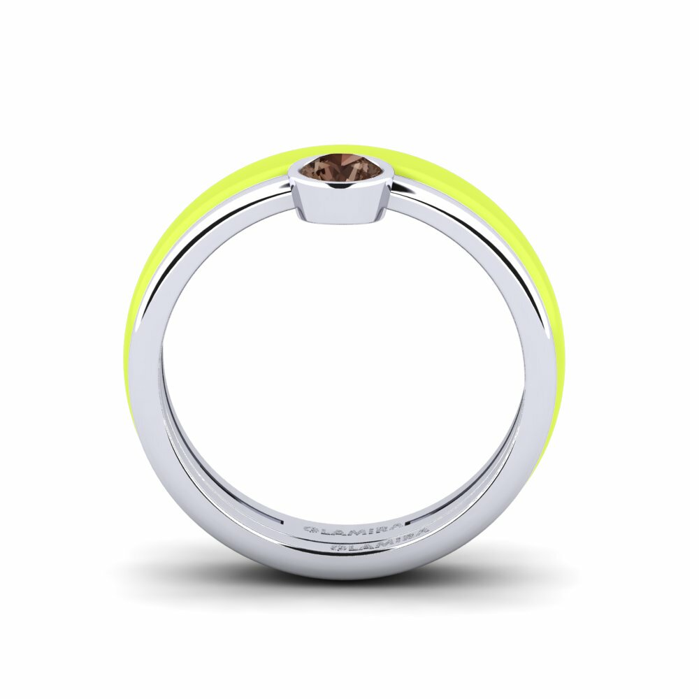 Quartz Fumé Bague Bavegels - H