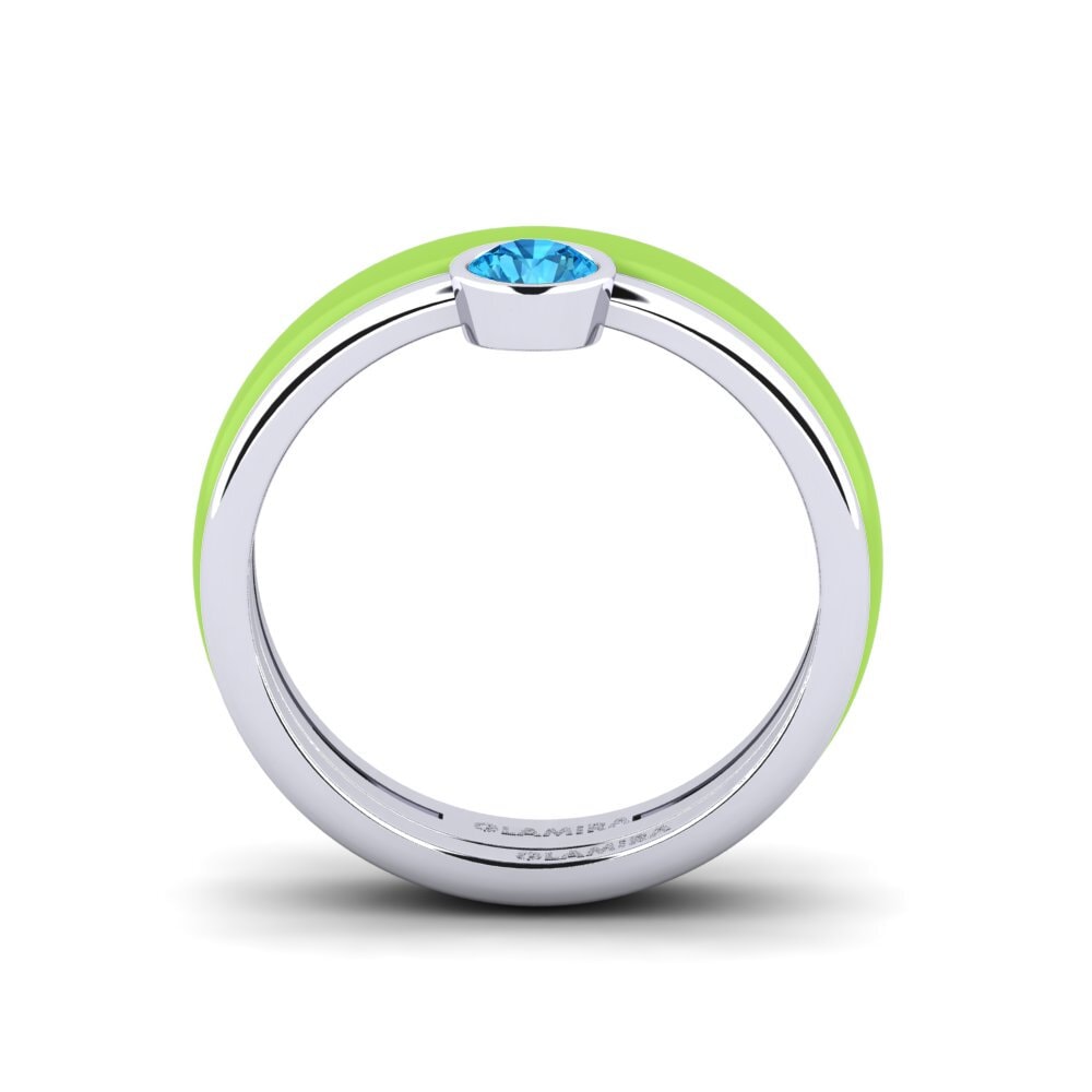 Blue Topaz Ring Bavegels - H