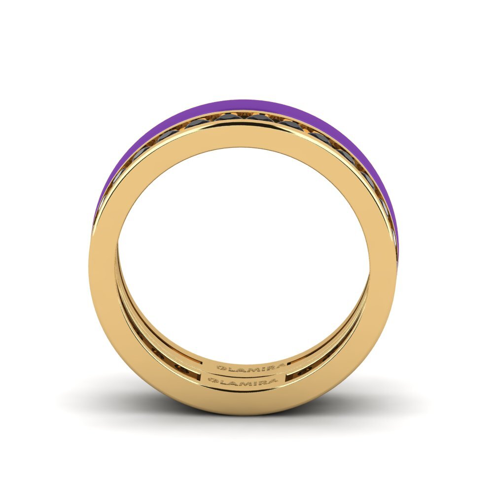 Schwarzer Diamant Ring Bavegels - I