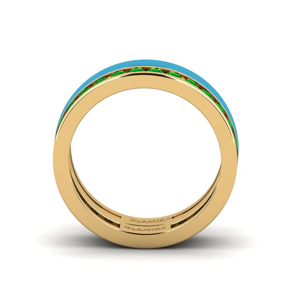 Emerald Ring Bavegels - I