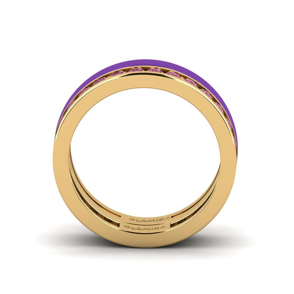 Rhodolite Garnet Ring Bavegels - I