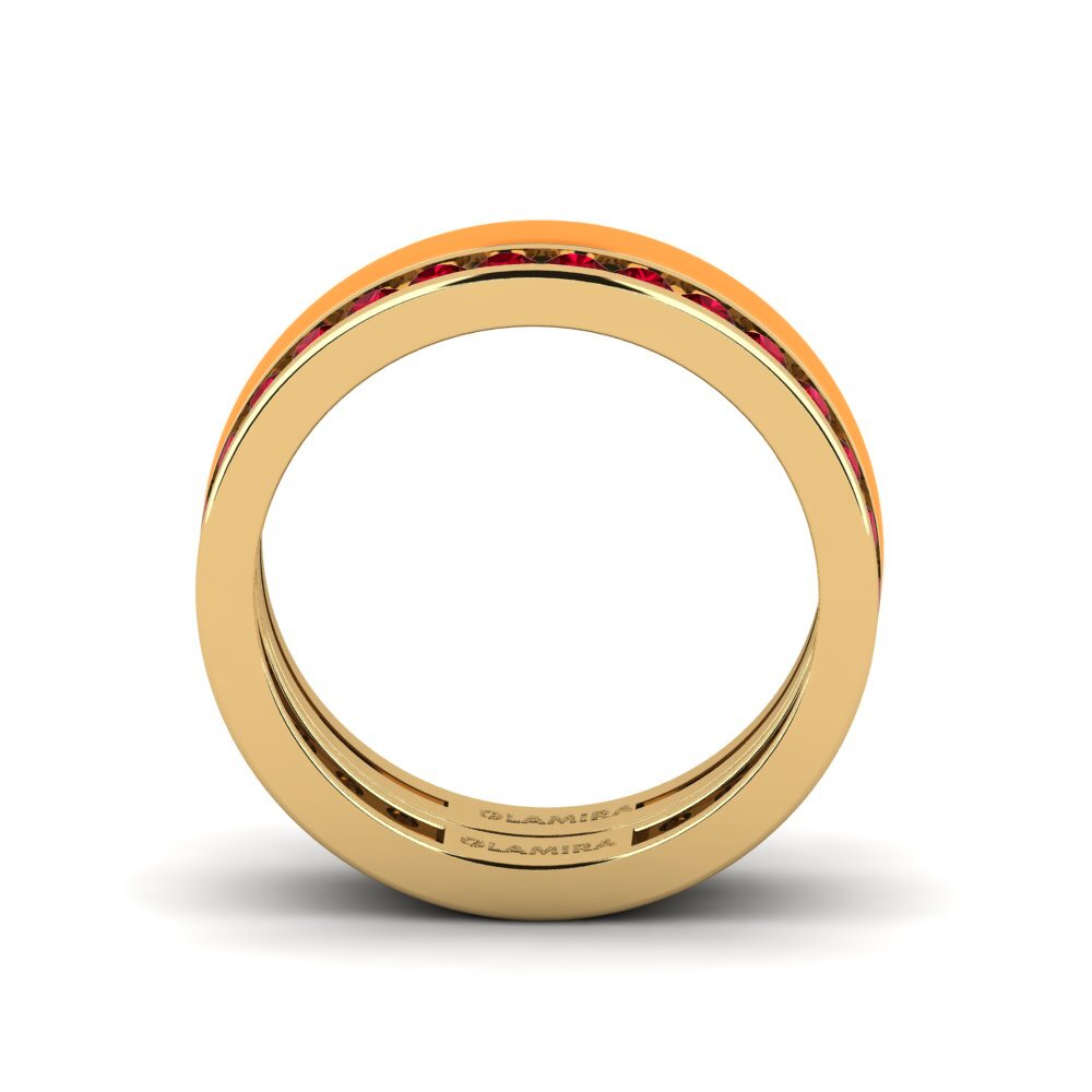 Red Zirconia Ring Bavegels - I