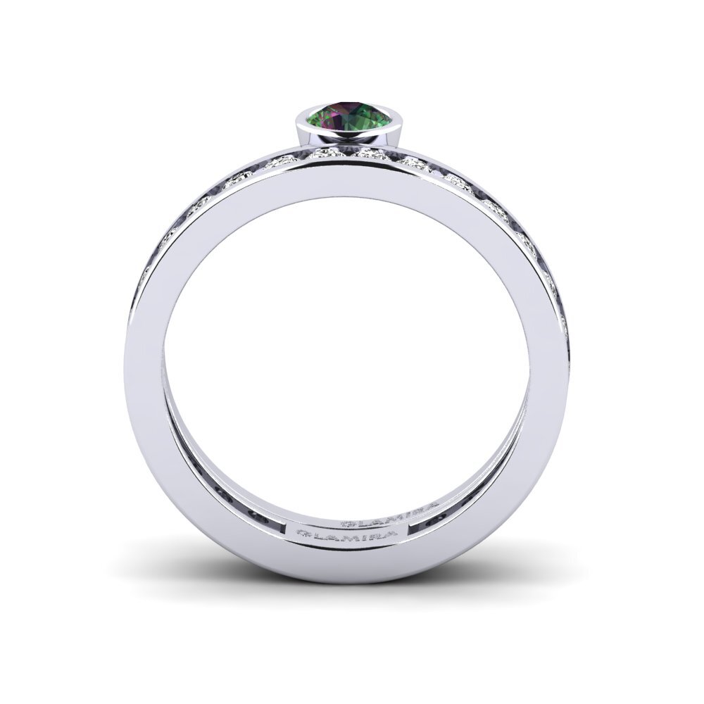 Mystic Topas Ring Bavegels - J
