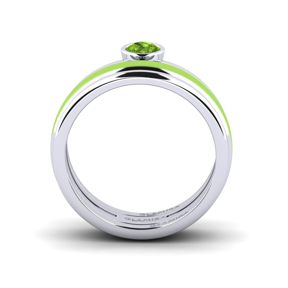 Peridot Ring Bavegels - M