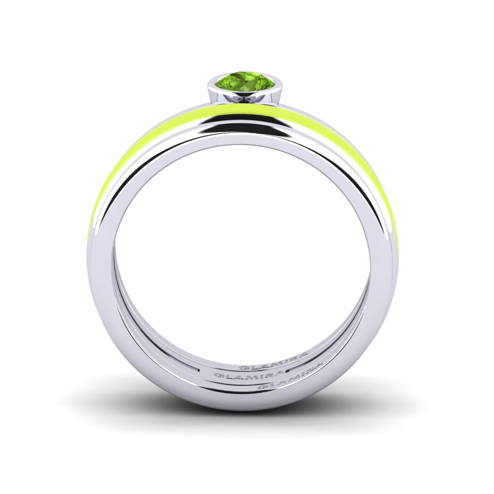 Peridot Ring Bavegels - M