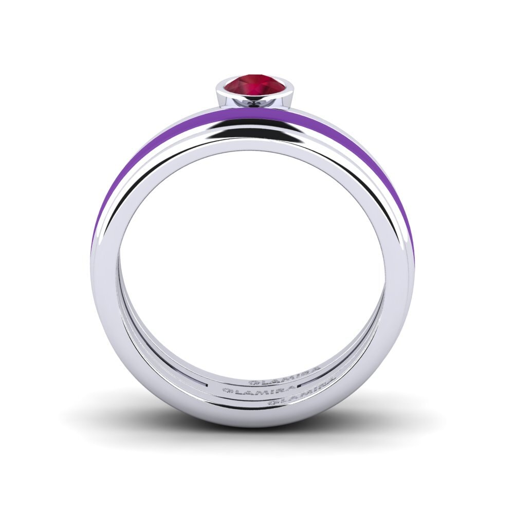 Rubin Ring Bavegels - M
