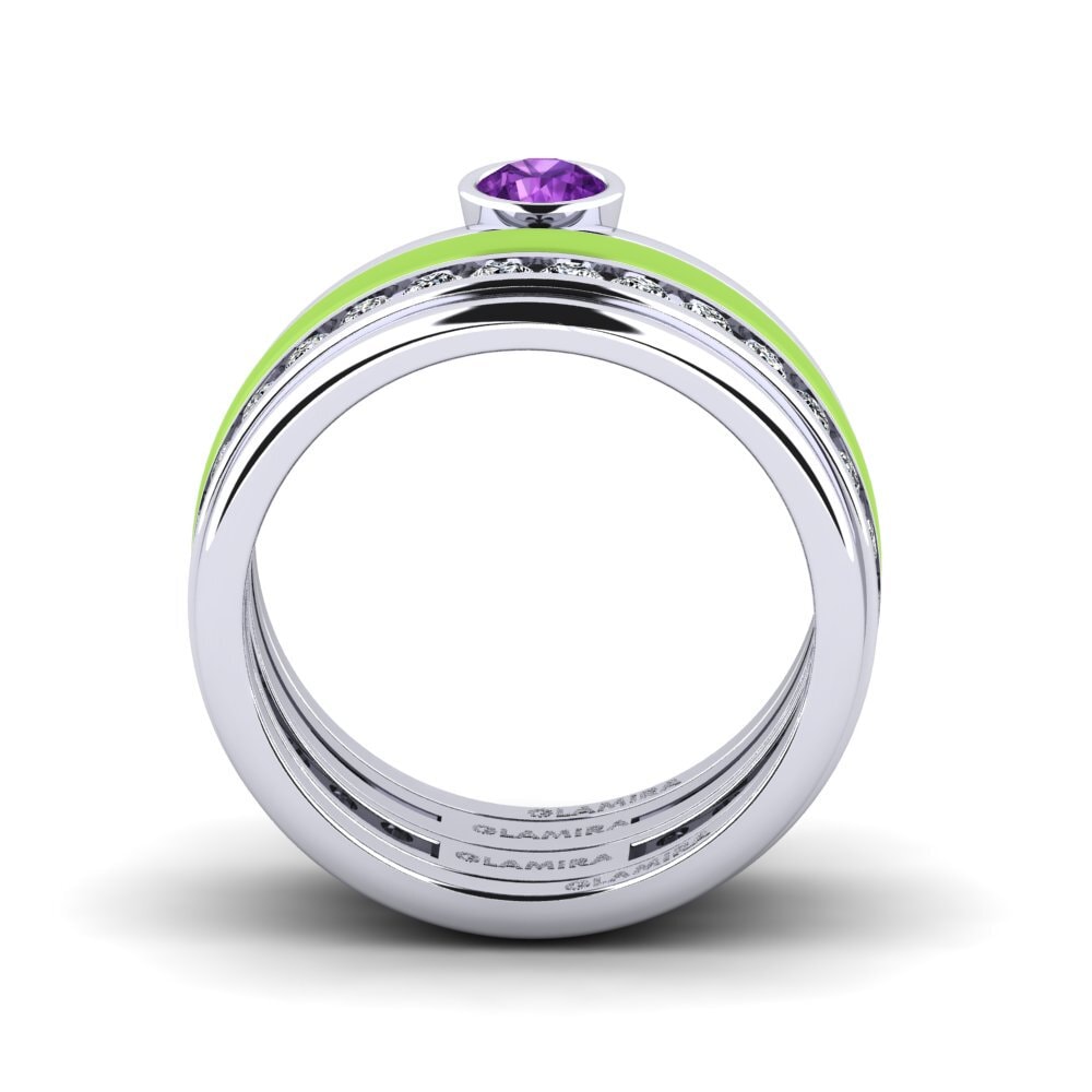950 Palladium Ring Bavegels - N