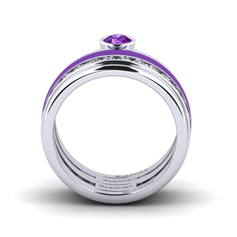 950 Palladium Ring Bavegels - N