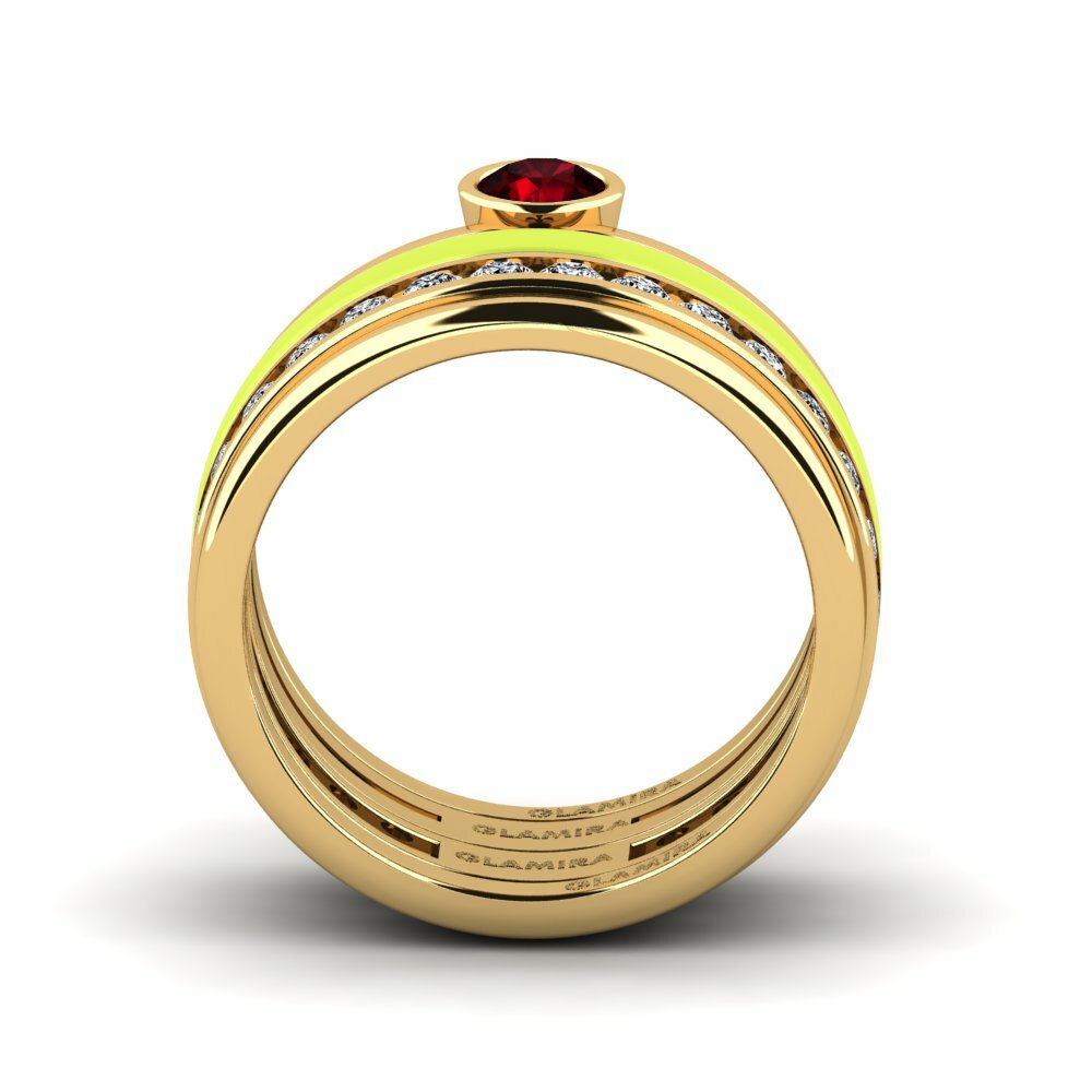 Grenat Bague Bavegels - N