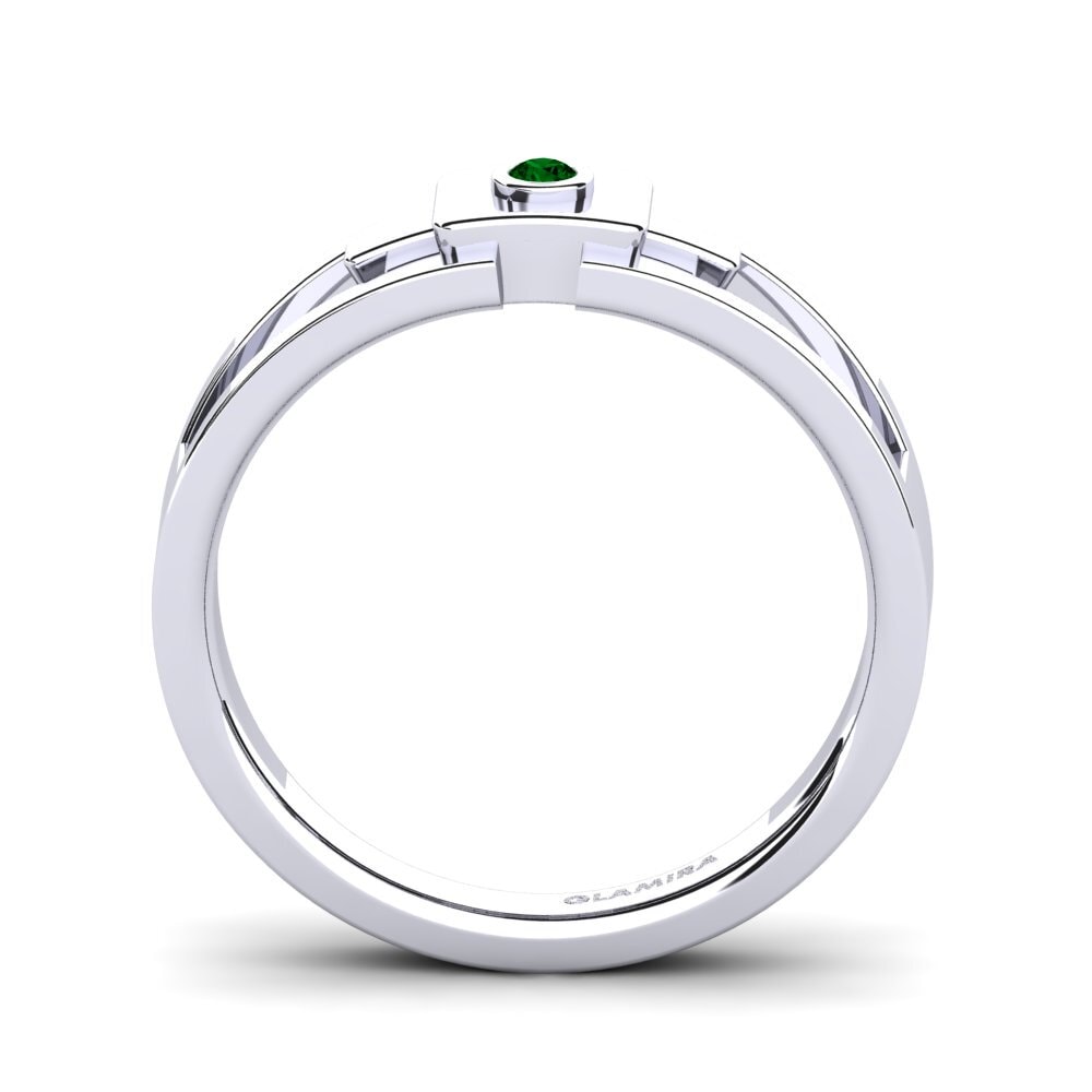 Green Zirconia Men's Ring Beamard