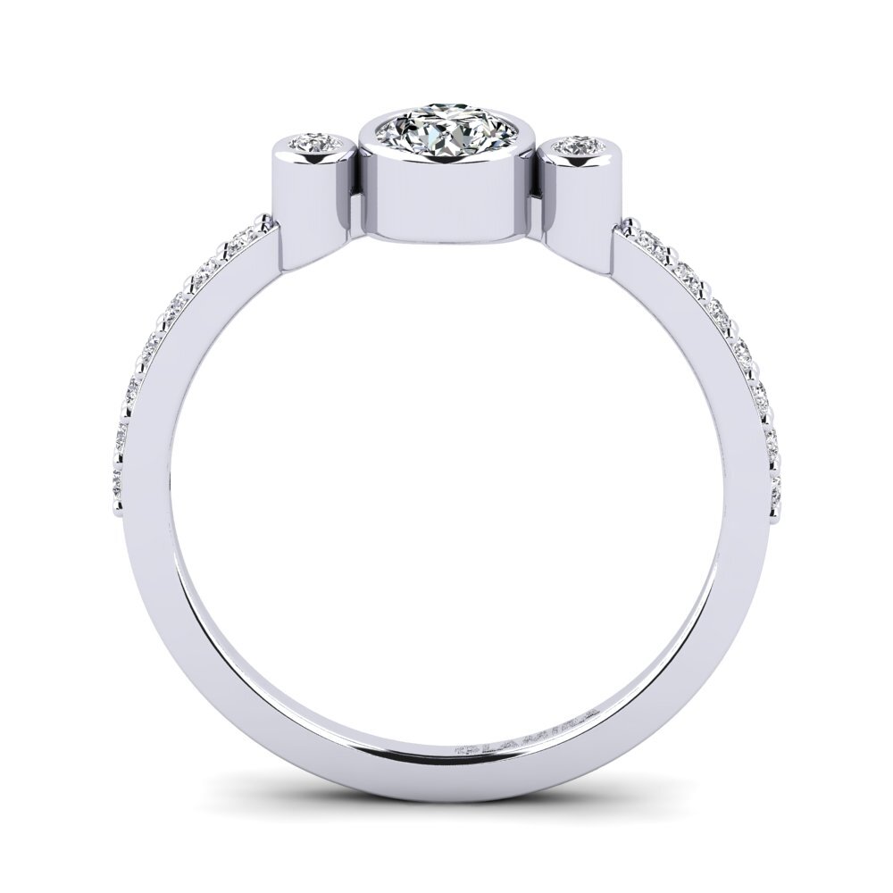 Zirconia Engagement Ring Bece