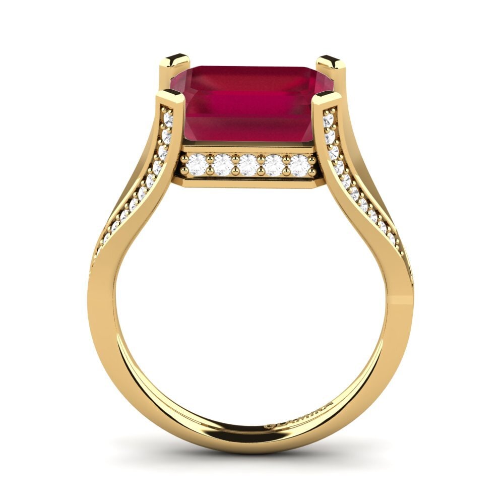 9ct Yellow Gold Engagement Ring Beckett