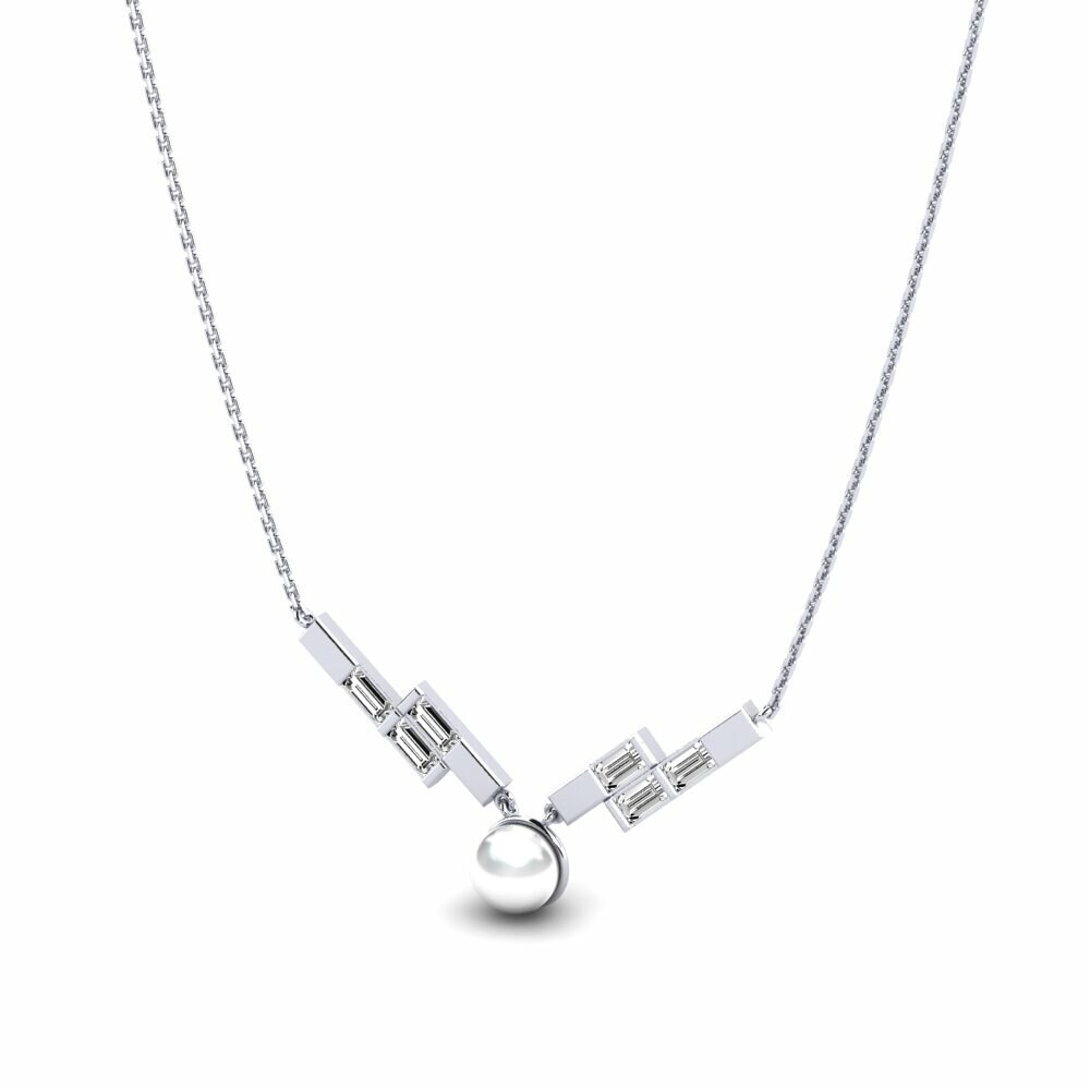 Moissanite Collier pour femme Beetlebug