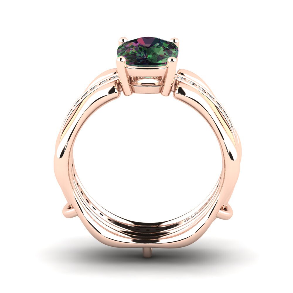 Topacio Místico Anillo Bellisa SET