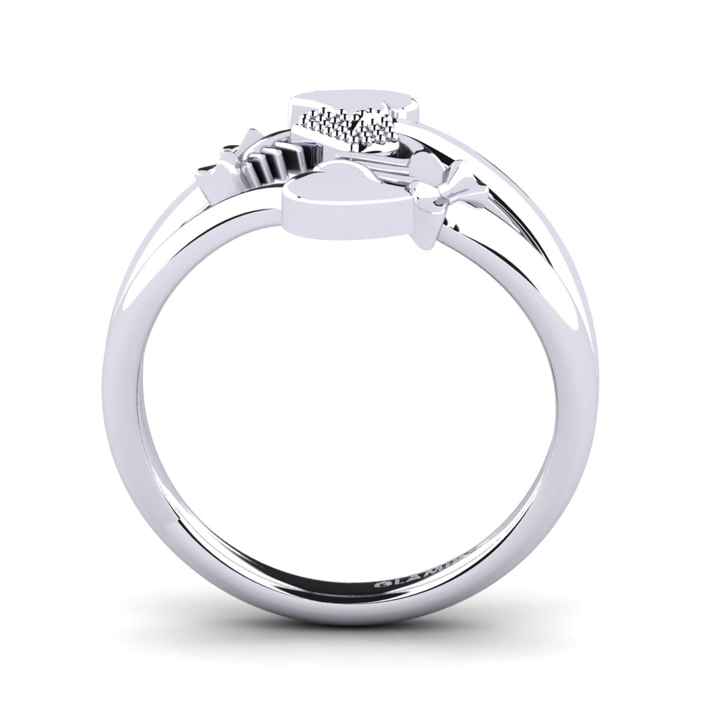 950 Platinum Ring Bemere