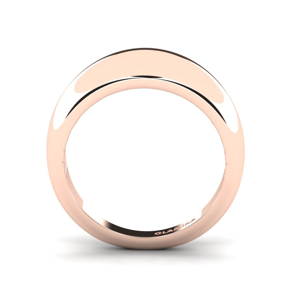 14k Oro Rosa Anillo Bennetts