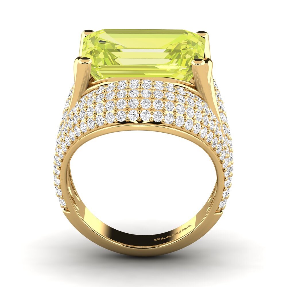 18ct Yellow Gold Engagement Ring Benvolio