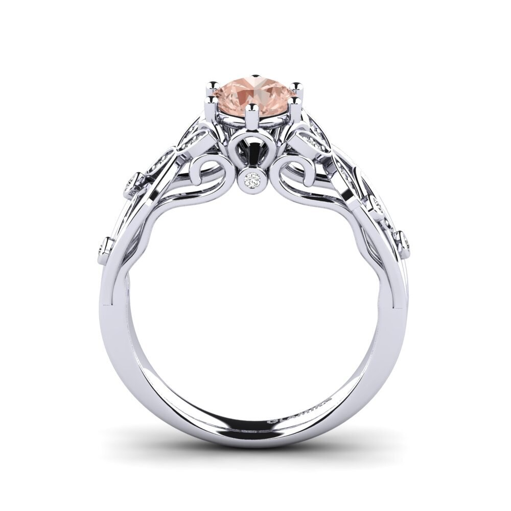 Morganita Anillo de compromiso Bergette