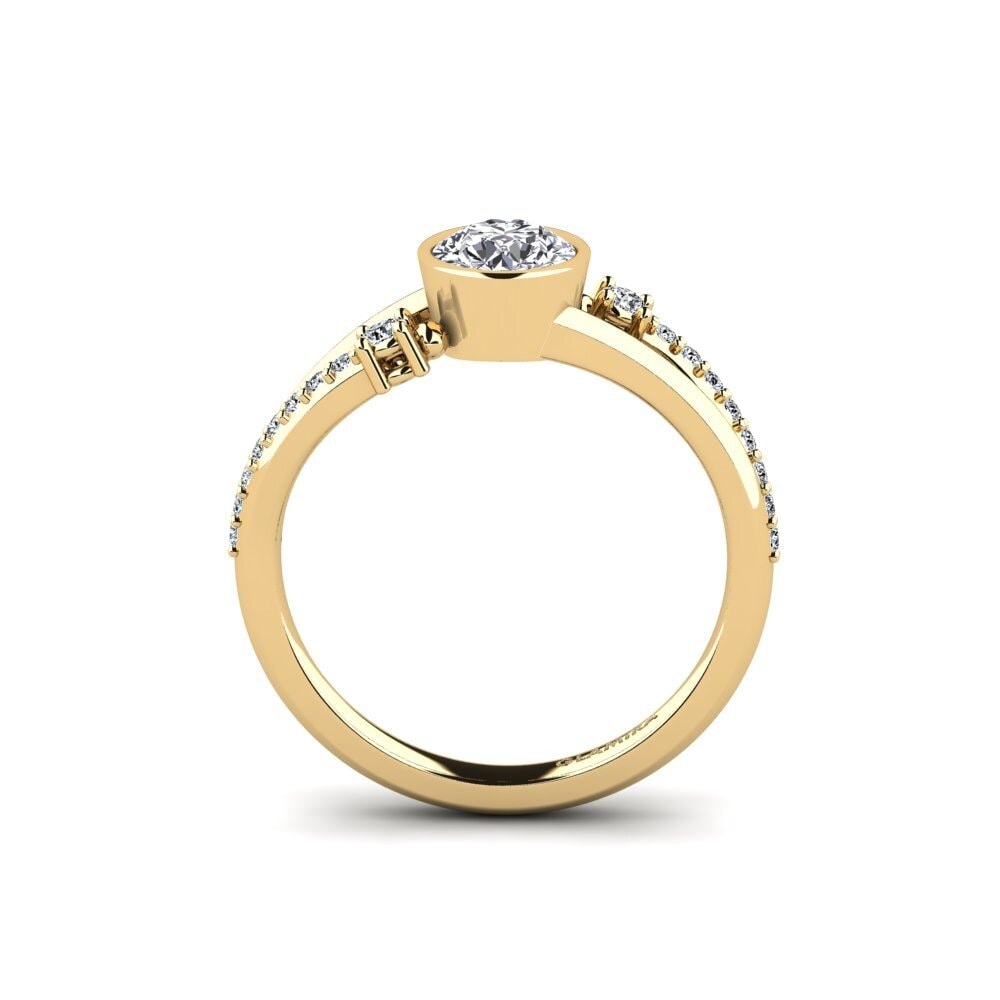 Lab Grown Diamond Engagement Ring Beriyman - Round