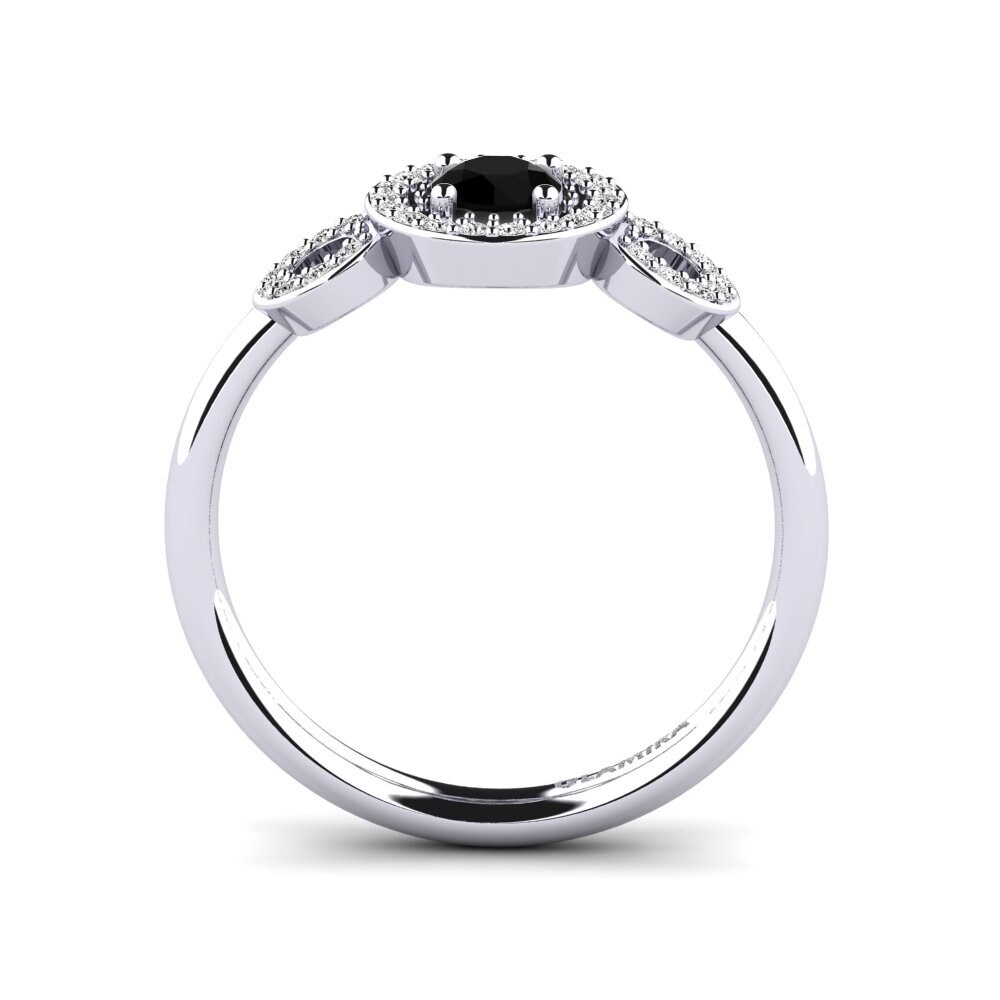 Black Onyx Engagement Ring Berniss