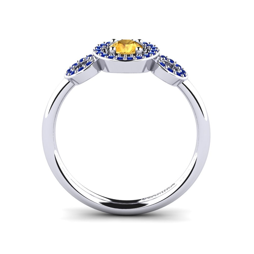 Citrine Engagement Ring Berniss