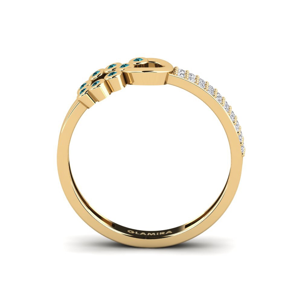 Blauer Diamant Ring Bertemu