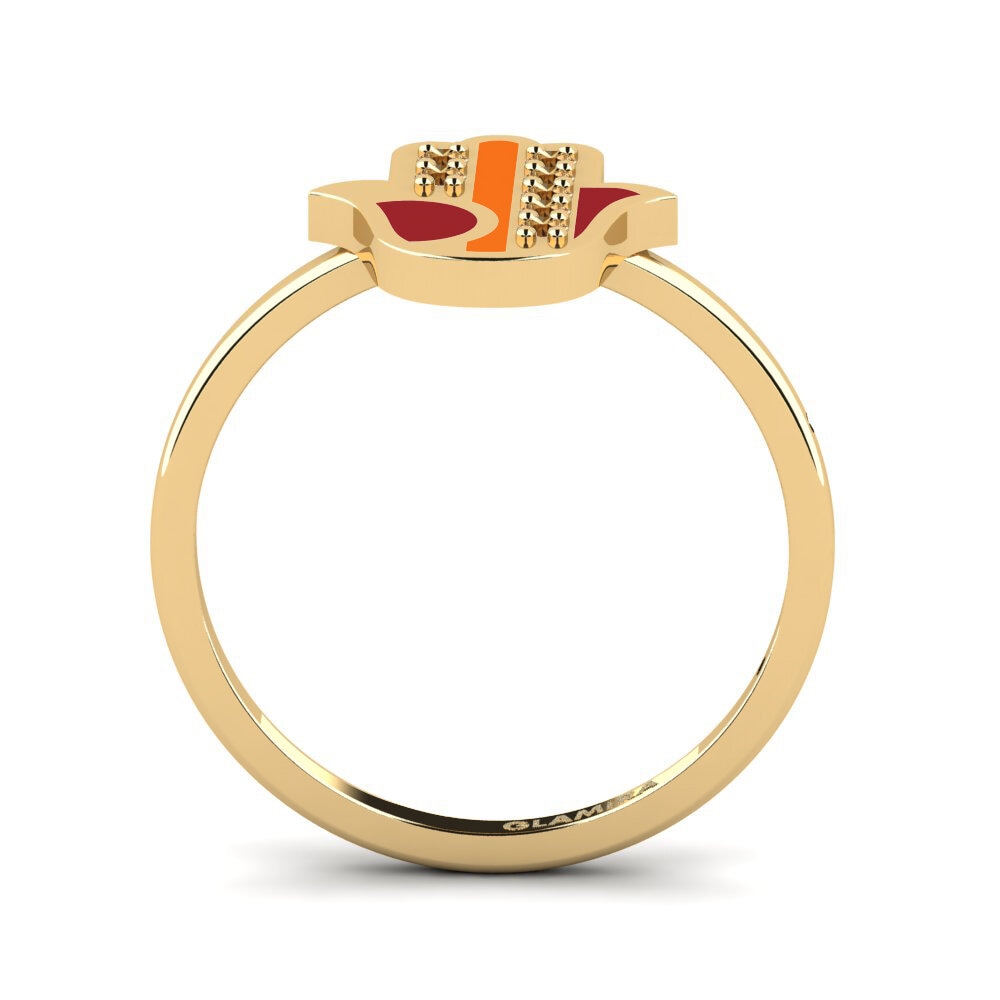 Brown Diamond Ring Bezorgd